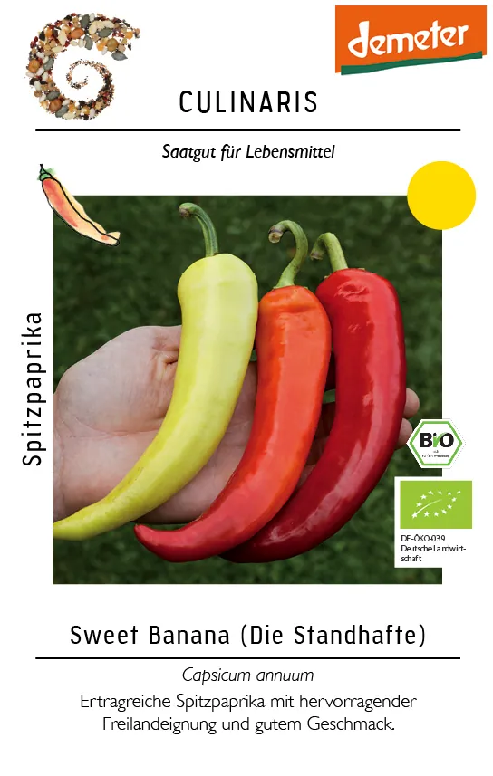 Spitzpaprika Sweet Banana
